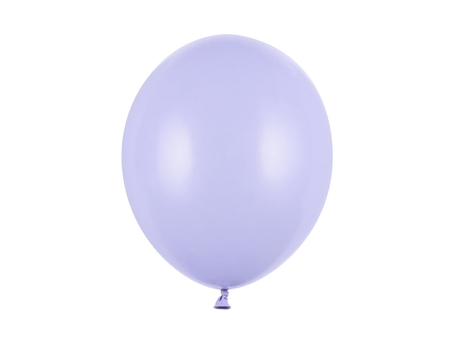 Latexballon Ø30cm "Uni Pastell" | 10 Stk. Light Lilac