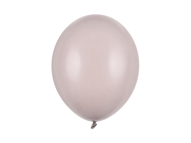 Latexballon Ø30cm "Uni Pastell" | 100 Stk. Warm Gray