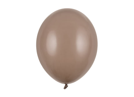 Latexballon Ø30cm "Uni Pastell" | 10 Stk. Cappuccino