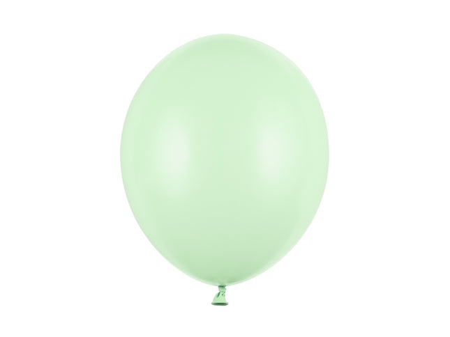 Latexballon Ø30cm "Uni Pastell" | 10 Stk. Pistachio