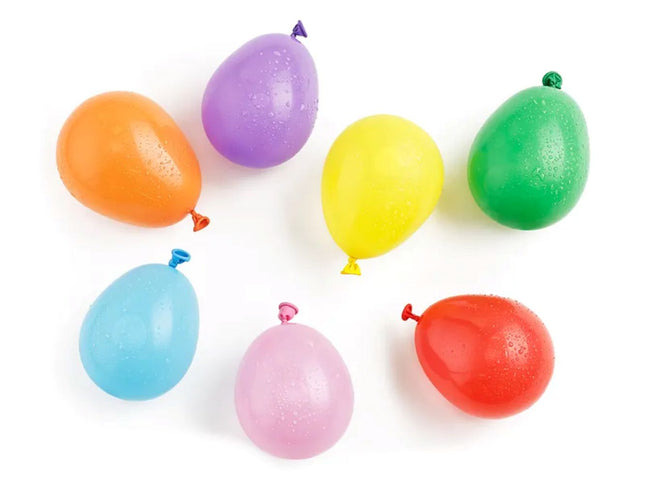 100 Latexballons Wasserbomben | Pastell Bunter Mix