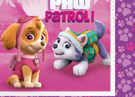 "Pink Paw Patrol" | Servietten 20Stk./33x33cm