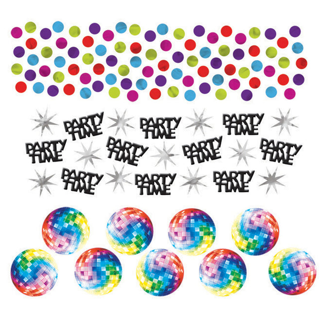 Disco Fever 70´s Party Dekoration - Konfetti Streudeko - 34 g